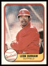 1981 Fleer Leon Durham Rookie St. Louis Cardinals #540
