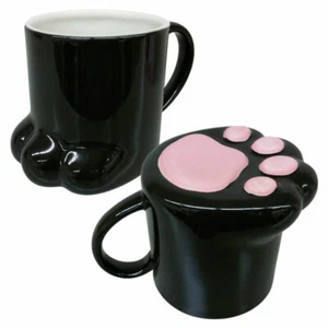 Pfotenbecher Kuroneko Katze Sonderbox süß Becher Tasse Pfotenform Design Sonne Kunst - Bild 1 von 7