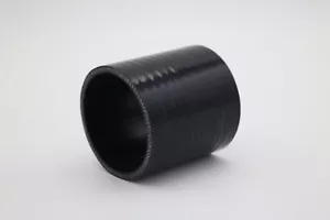 Black ID 42mm 1.65'' Straight Silicone Coupler Hose Intake Intercooler Turbo kit - Picture 1 of 8