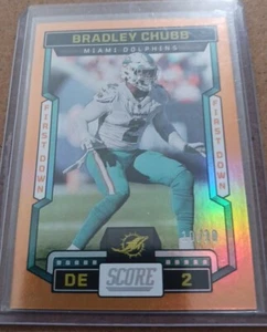 2023 Puntuación Bradley Chubb #278 PRIMERA CAÍDA/10 Estuche Hit SSP Color Match - Imagen 1 de 2