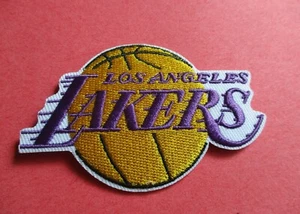 Los Angeles Lakers Logo  NBA Basketball New Iron-On Patch #2 - Picture 1 of 1