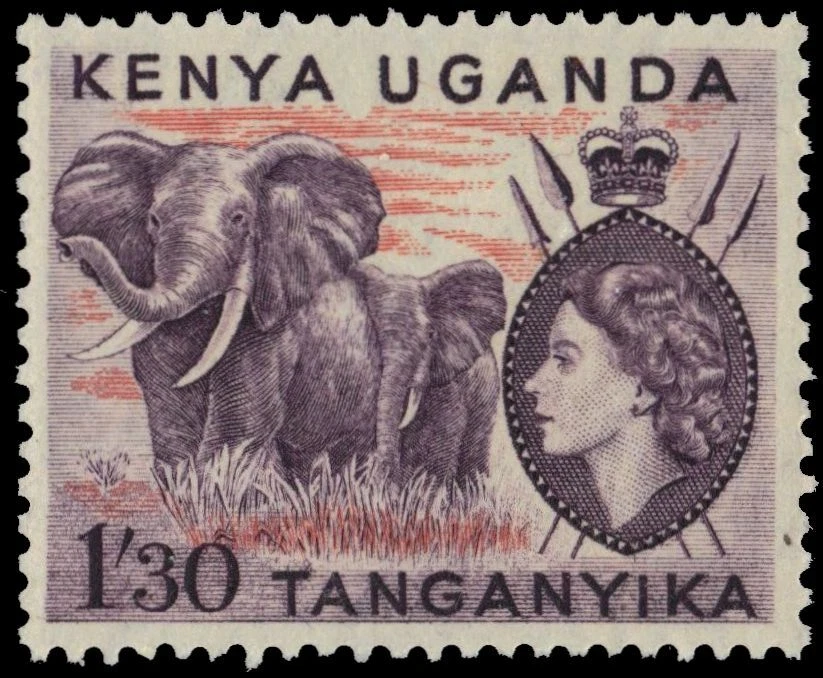 K.U.T. COLONY 113 (SG176) - Queen Elizabeth II "African Elephant" (pf76340) - Image 1 of 1
