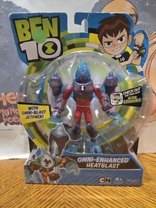 Ben 10 Omni-Enhanced Heatblast Figure (Playmates, 2017) Omni-Blast Jet Pack - Picture 1 of 14