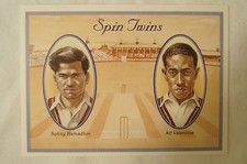 Cricket - Spin Twins -Ramadhin - Valentine -Standout Collection by County Print.