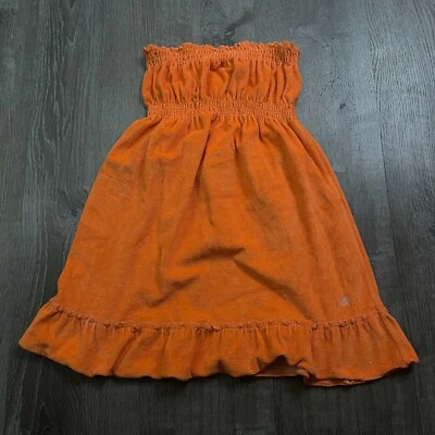 Vestido Op Juniors Sol Naranja Pull On Tubo Cubierta Talla M 7-9 Foto 1 de 4