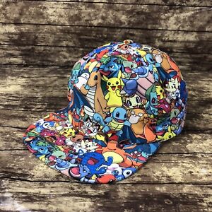 Pokemon Snapback Hat Cap 2014 All Characters Adjustable 