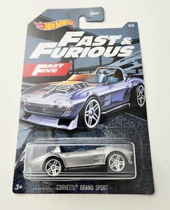 Corvette Grand Sport GDG83 Hot Wheels - Rápido y Furioso 5/5 dañado - B - Imagen 1 de 1