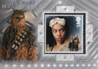 Star Wars Masterwork 2020, Chewbacca Stamp Relic Card SC-CJ - Image 1 of 2