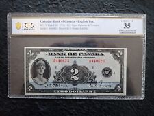 1935, 2 Dollars,  BC-3,  Choice VF 35,  PCGS, Canada
