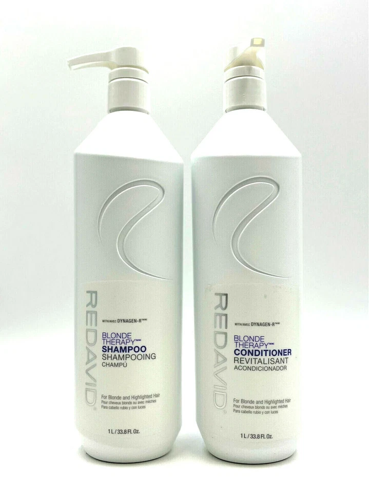 Шампунь и кондиционер/блондинка Redavid Blonde Therapy для выделенных волос 33,8 унции - Изображение 1 из 1