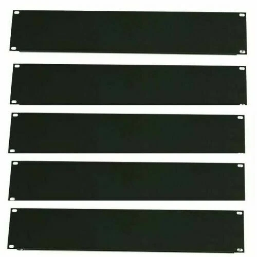 (5) Panel sólido de relleno de metal montable en rack de 2 unidades espaciales  Foto 1 de 1