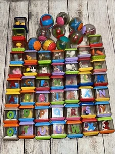 Fisher Price Peek A Boo Blocks Some Alphabet And More - Picture 1 of 5