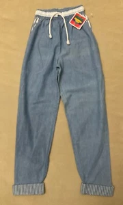 Oshkosh Jeans 10 Girls Vintage Nwt Flaws Cuffed Baggy - Picture 1 of 9