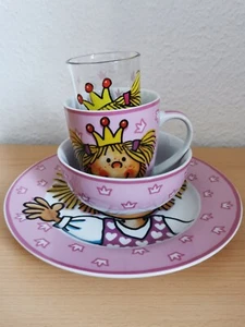 vierteiliges Kindergeschirr Set "Prinzessin Miabella" von Lutz Mauder - Bild 1 von 12