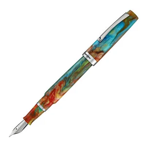 Montegrappa Tarvisium Fountain Pen in Paradise Falls - Broad - NEW in Box - Picture 1 of 2