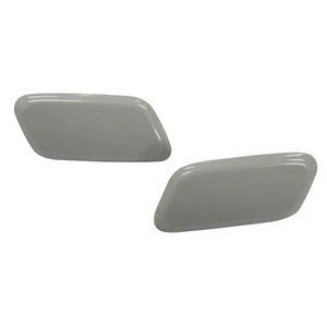 Pair Headlight Lamp Washer Nozzle Covers Lids Caps For Infiniti Q50L 2014-2017 - Picture 1 of 7