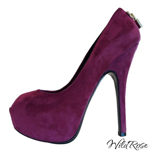 LOUIS VUITTON（LV） POMPE LUCCHETTO LOUIS VUITTON BORDEAUX BORDEAUX BORDEAUX ""OH DAVVERO"" PUNTA APERTA ORO LV