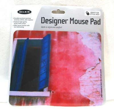 Belkin Designer Mouse Pad Non-Slip Photograph Mousepad Vintage New - Image 1 of 4