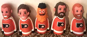 SET Philadelphia Flyers Finger Puppets Gritty Giroux Farabbe Provorov Couturier - Picture 1 of 7