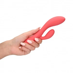 Vibratore liscio vaginale in silicone dildo rabbit vibrante stimola clitoride - Picture 1 of 11