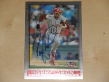 1998 Topps Super Chrome Autograph Auto #9 Barry Larkin