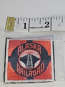 Alaska Railroad Train Embroidered Patch New Vintage Sew On - Picture 1 of 2