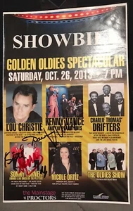 2013 Kenny Vance Auto & Sonny Turner Auto! Signed Rare! Doo Wop Platters - Picture 1 of 5
