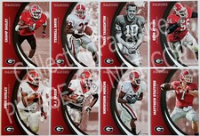 2015 Panini Georgia Bulldogs Set FRAN TARKENTON TERRELL DAVIS MATTHEW STAFFORD