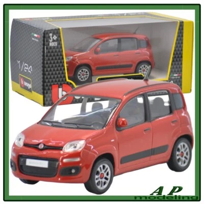 modellino auto scala 1/24 fiat nuova panda modellini della bburago 1:24 - Immagine 1 di 4