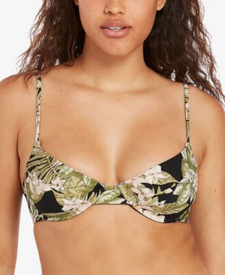 Volcom Women's Juniors' Midnight Tropic Underwire Bikini Top - Image 1 of 3