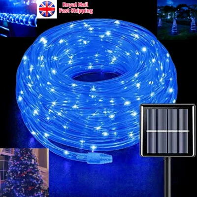 LED Mains Fairy String Lights Solar Outdoor Garden Christmas Tree Party Lights - Image 1 of 4
