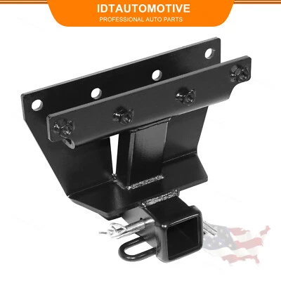 Fit For 2005-10 Jeep Grand Cherokee 2" Class 3 Trailer Hitch Receiver Black NEW - Image 1 of 4