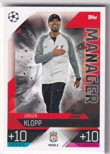 Topps Match Attax Champions League Extra 22/23 Manager MAN 2 Jürgen Klopp - Picture 1 of 1