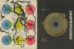 1956 Bradbury Thompson WESTVACO INSPIRATION FOR PRINTERS 204 Photography as Art  - Foto 1 di 5