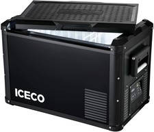 Iceco Vl45 ProS Portable Refrigerator 48Qt Compact Refrigerator Camping Dual Usb