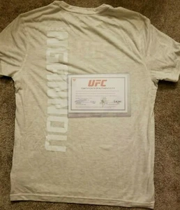 Francis Ngannou Fight Worn walk out shirt UFC 218 Knockout Overeem game used - Picture 1 of 9