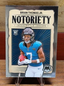 2024 Panini Mosaic - Notoriety Brian Thomas Jr. #25 (RC) - Picture 1 of 2