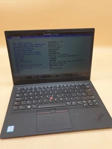Lenovo ThinkPad X1 Carbon Gen 6 14" i7-8550U 1.8GHZ 16GB RAM BIOS BOOT,SL23 - Picture 1 of 13