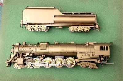 Overland Models HO Brass RF&P 4-8-4 (613-622) Unpainted  - Image 1 of 4