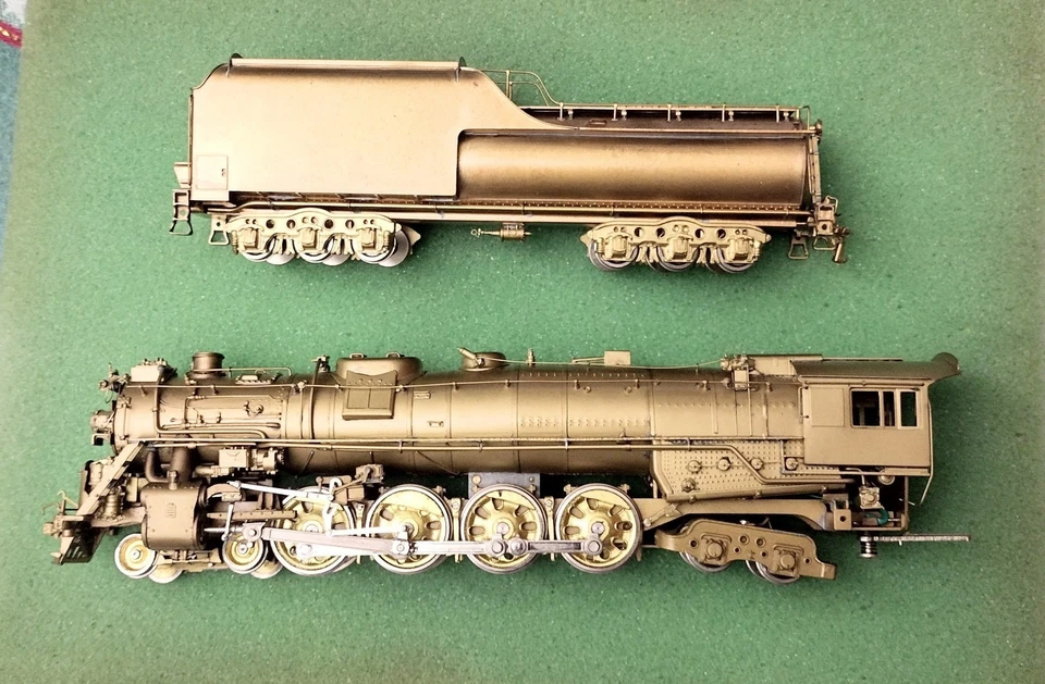 Overland Models HO Brass RF&P 4-8-4 (613-622) Unpainted  - Image 1 of 4