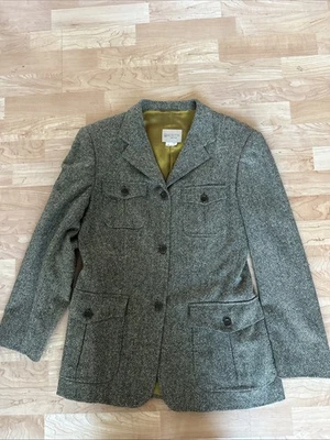 Mens BERETTA Tweed Three Button Four Pockets Jacket Italy 46 USA 12 - Image 1 of 4