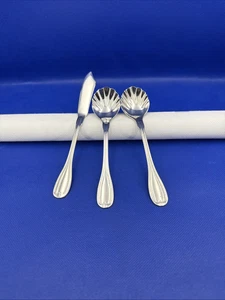 J.A. Henckels BANQUET Stainless Serving Set Glossy Silverware Flatware Lot 3 - Picture 1 of 5