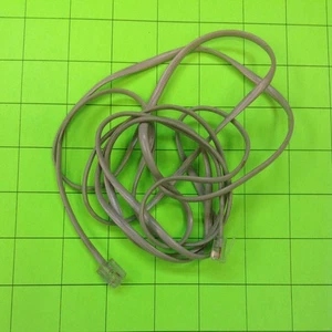Single Line Gray Telephone Cable Cord - Picture 1 of 2