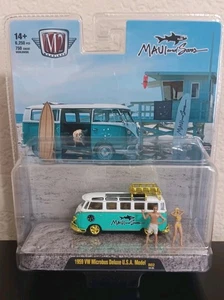 NEW M2 Machines CHASE Diorama 1959 VW Microbus Deluxe USA Model Maui & Son - Picture 1 of 6