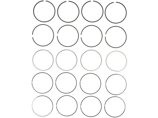 Piston Ring Set Mahle 68FMYK85 for Mitsubishi Eclipse 1995 1996 1997 1998 1999 - Image 1 of 1