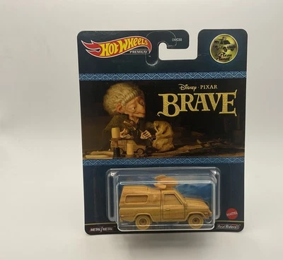 🔥Hot Wheels Premium - Camión Pixar "BRAVE" Pizza Planet con Jinetes Reales Foto 1 de 3