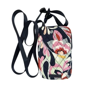 Tracolla cellulare Vera Bradley Mini RFID MOD PAISLEY cinghia regolabile - Foto 1 di 7