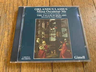 Orlandus Lassus: Missa Osculetur Me / Tallis Scholars / Phillips (CD, 1989) Mass Foto 1 de 3