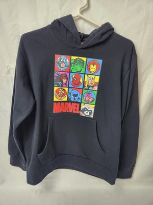 Sudadera con Capucha Marvel Hero’s Youth Talla L Negro Rojo Gráfico Pullover Foto 1 de 4