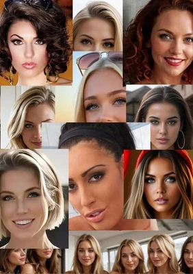 Lot Of 20 Women's Art Photographs, Pin-Up N°1 - Image 1 of 2